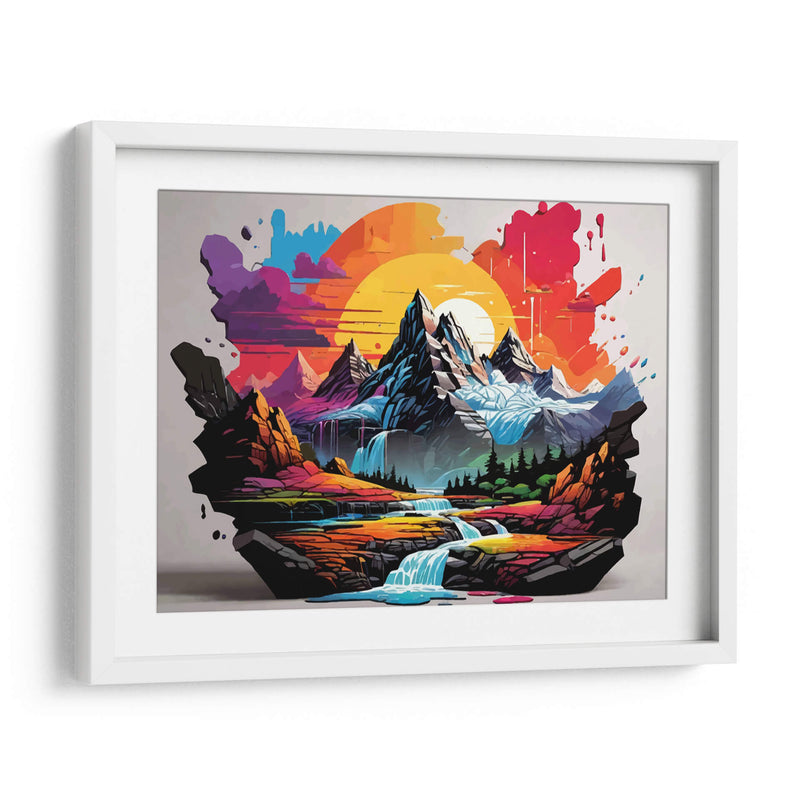 Montaña Mágica - Infiniity Art | Cuadro decorativo de Canvas Lab