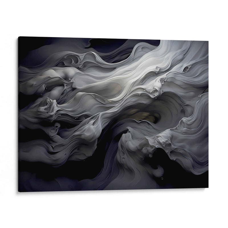 Fluye - Blanco y Negro - 8 - DeLaVegaGaming | Cuadro decorativo de Canvas Lab