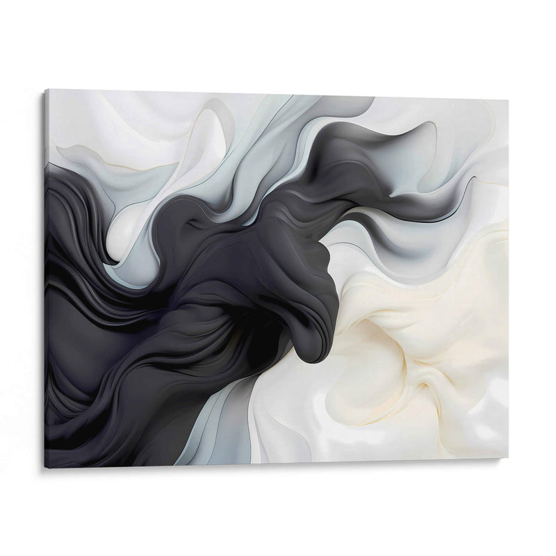 Fluye - Blanco y Negro - 10 - DeLaVegaGaming | Cuadro decorativo de Canvas Lab