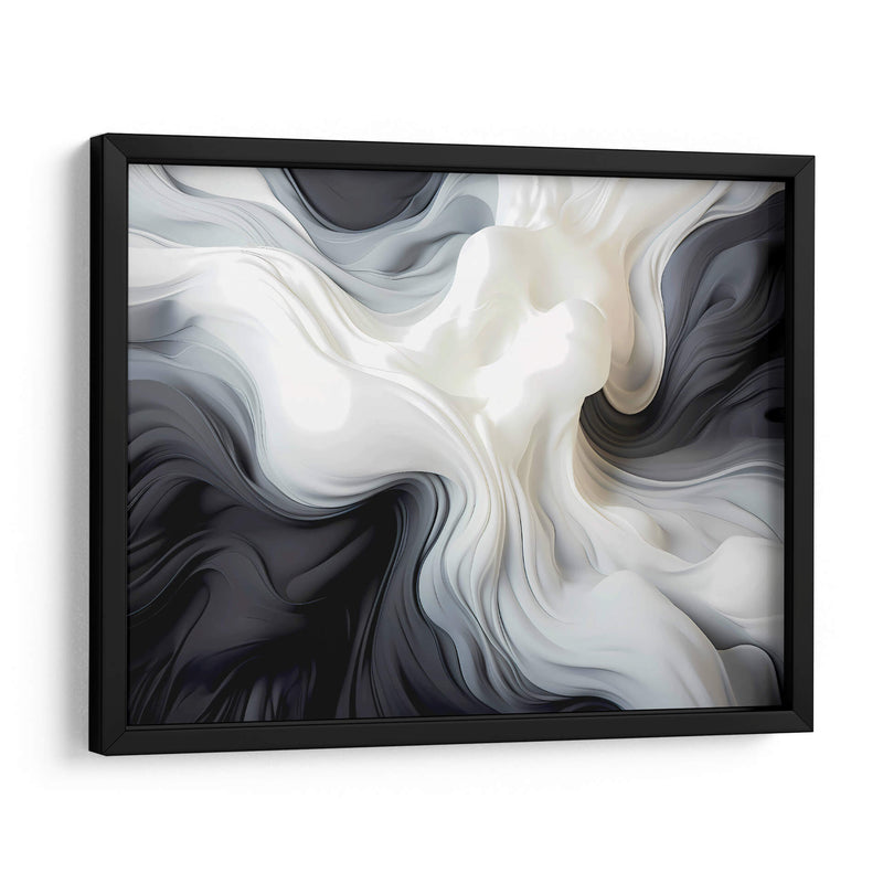 Fluye - Blanco y Negro - 11 - DeLaVegaGaming | Cuadro decorativo de Canvas Lab
