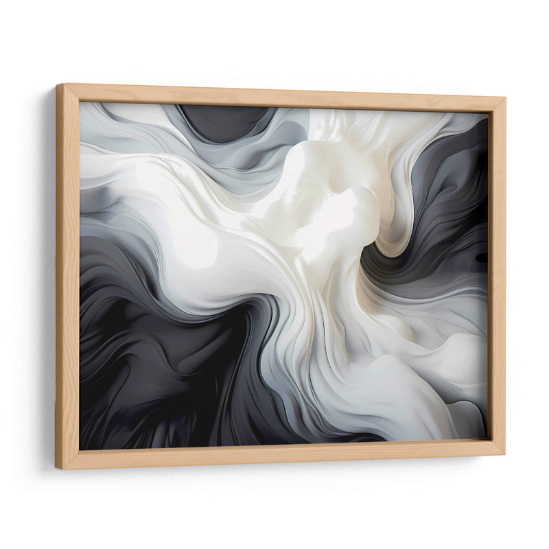 Fluye - Blanco y Negro - 11 - DeLaVegaGaming | Cuadro decorativo de Canvas Lab