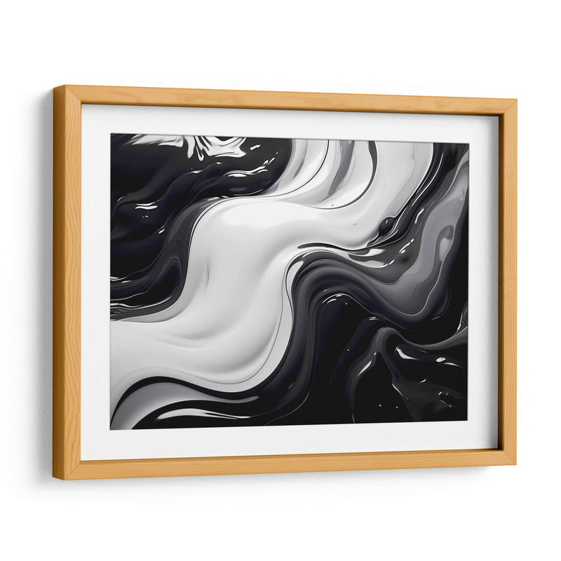 Fluye - Blanco y Negro - 12 - DeLaVegaGaming | Cuadro decorativo de Canvas Lab