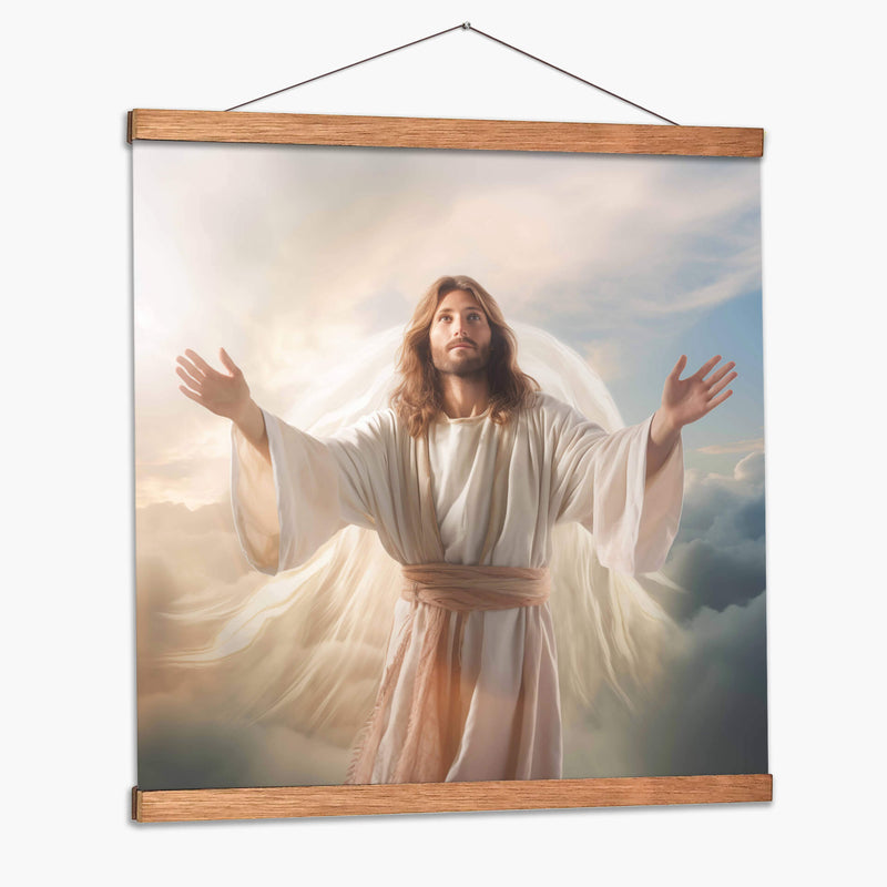 jesus en el cielo - Cristianos de la Biblia | Cuadro decorativo de Canvas Lab