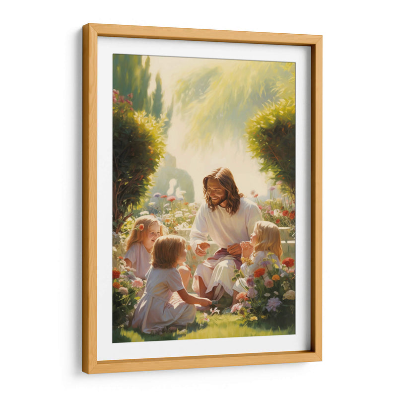 jesus en el paraíso - Cristianos de la Biblia | Cuadro decorativo de Canvas Lab