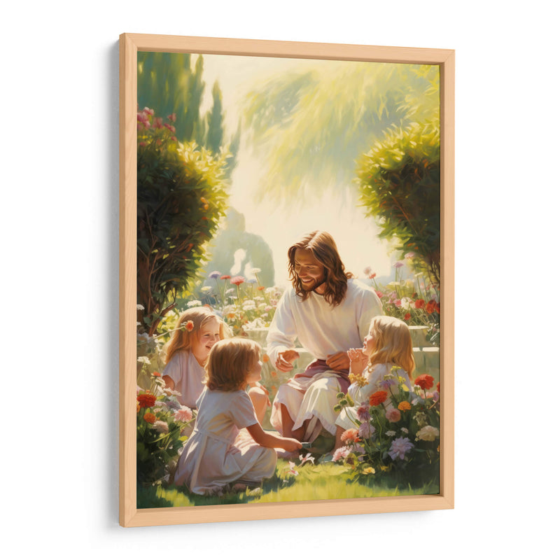 jesus en el paraíso - Cristianos de la Biblia | Cuadro decorativo de Canvas Lab