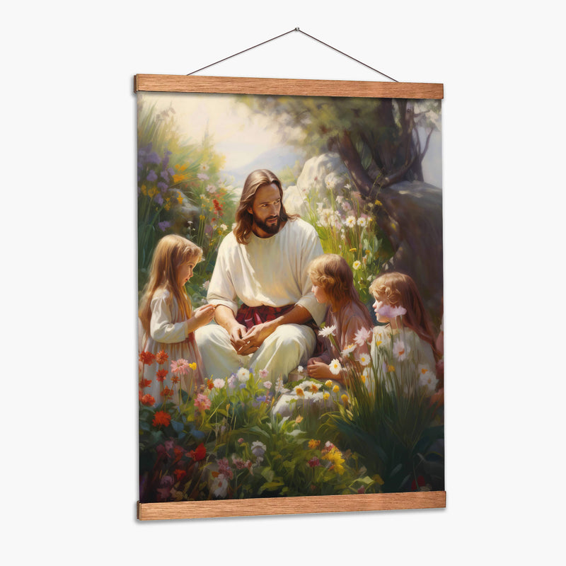 jesus en la nueva tierra - Cristianos de la Biblia | Cuadro decorativo de Canvas Lab