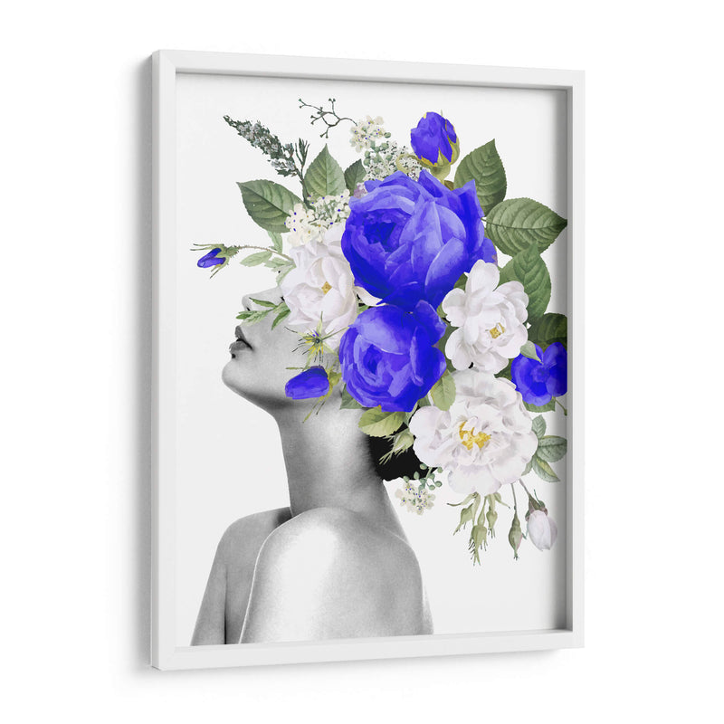 cabeza de flores derecha - Nayeli Cabrera | Cuadro decorativo de Canvas Lab