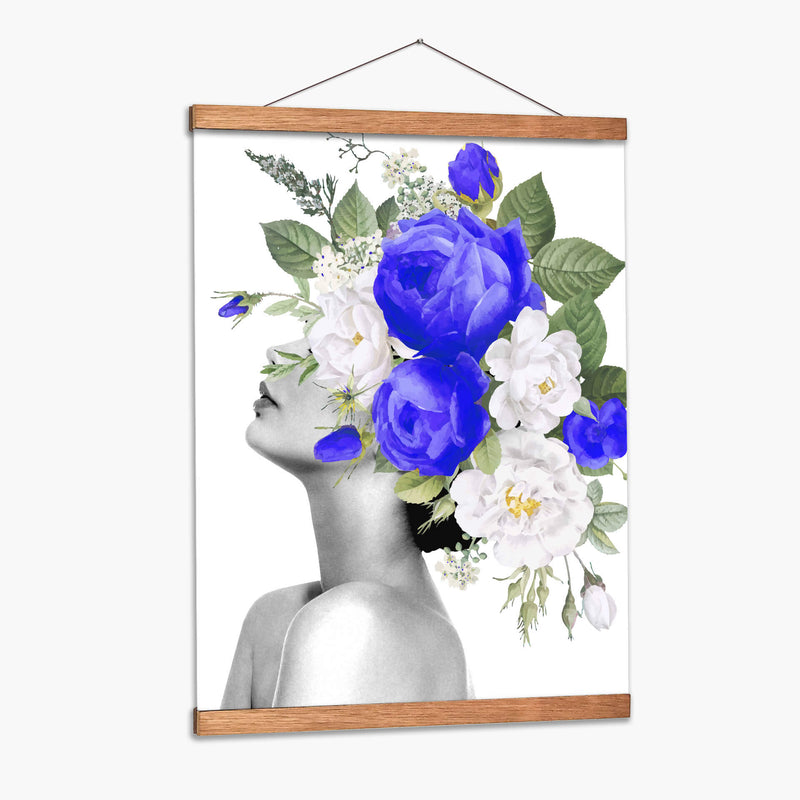 cabeza de flores derecha - Nayeli Cabrera | Cuadro decorativo de Canvas Lab