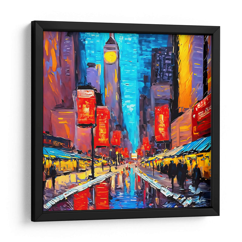 Calles de Nueva York 2 - Color Strokes | Cuadro decorativo de Canvas Lab