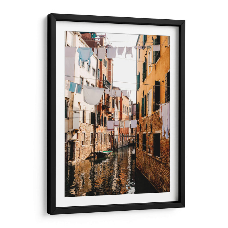 Tendederos venecianos | Cuadro decorativo de Canvas Lab