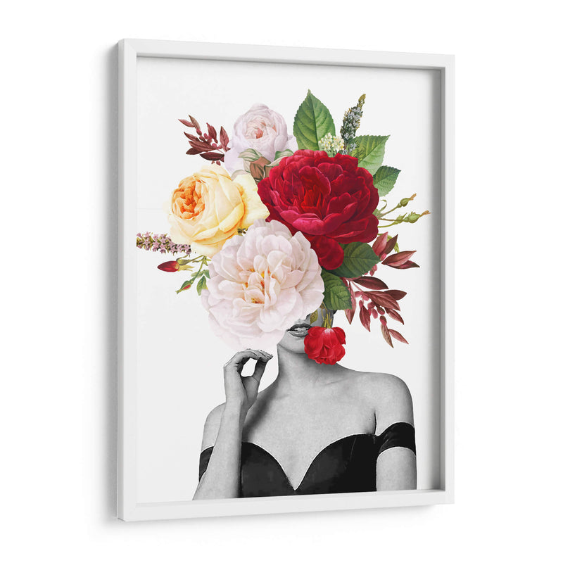 flores rojas - Nayeli Cabrera | Cuadro decorativo de Canvas Lab