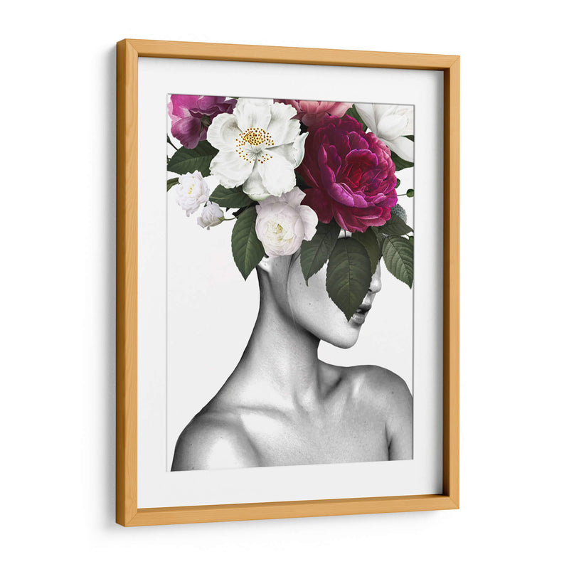 flowerhead morado - Nayeli Cabrera | Cuadro decorativo de Canvas Lab