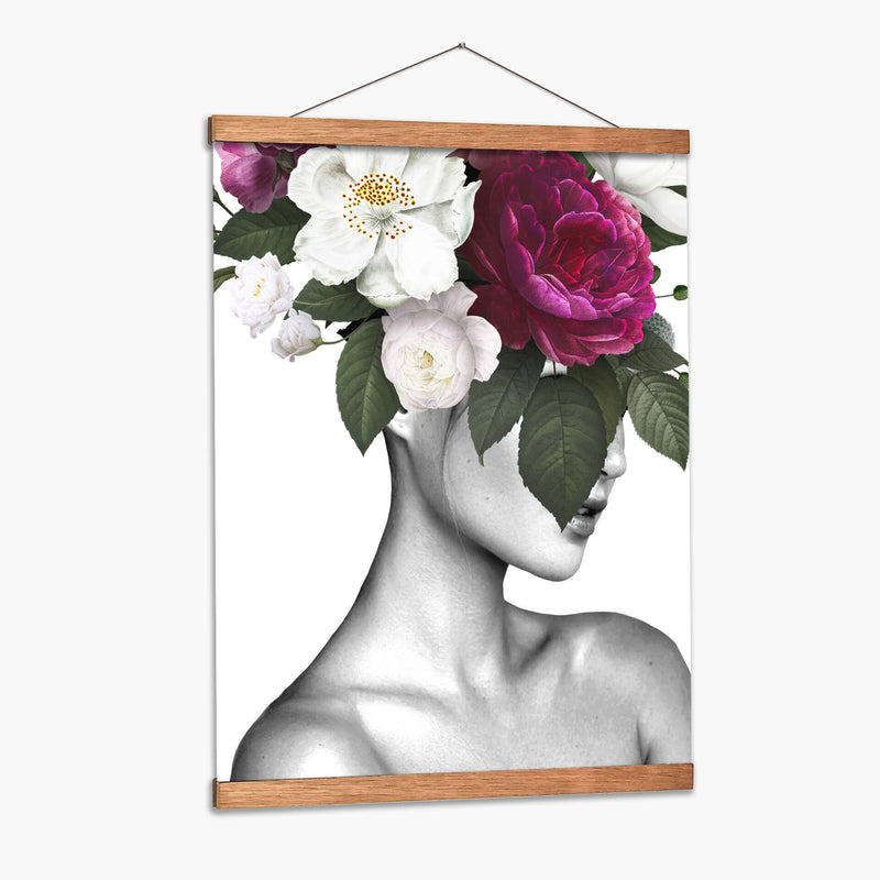 flowerhead morado - Nayeli Cabrera | Cuadro decorativo de Canvas Lab