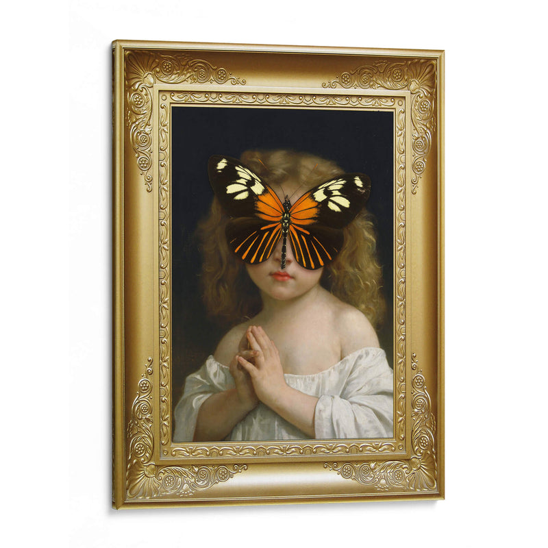 niña mariposa - Nayeli Cabrera | Cuadro decorativo de Canvas Lab