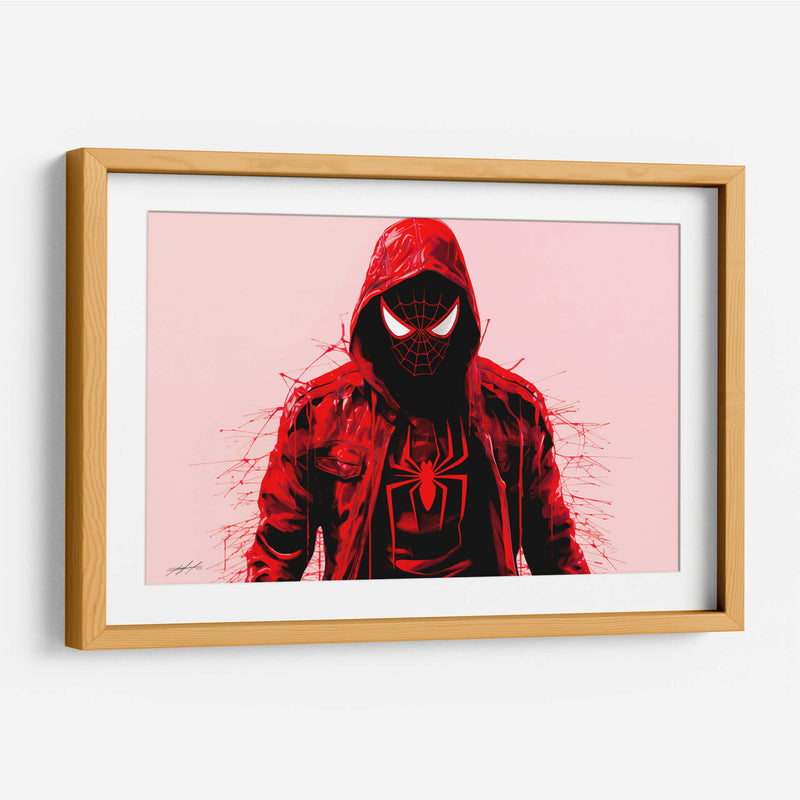 RETROWAVE - SPIDEY - DeLaVegaGaming | Cuadro decorativo de Canvas Lab