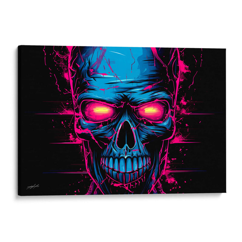 RETROWAVE - TERMINATOR - DeLaVegaGaming | Cuadro decorativo de Canvas Lab