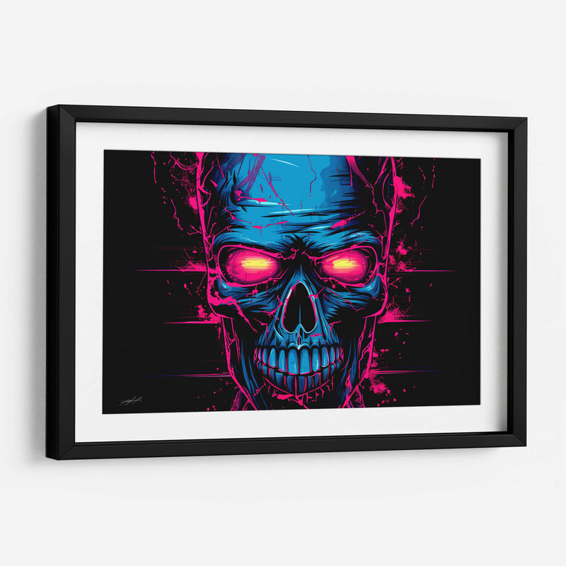 RETROWAVE - TERMINATOR - DeLaVegaGaming | Cuadro decorativo de Canvas Lab