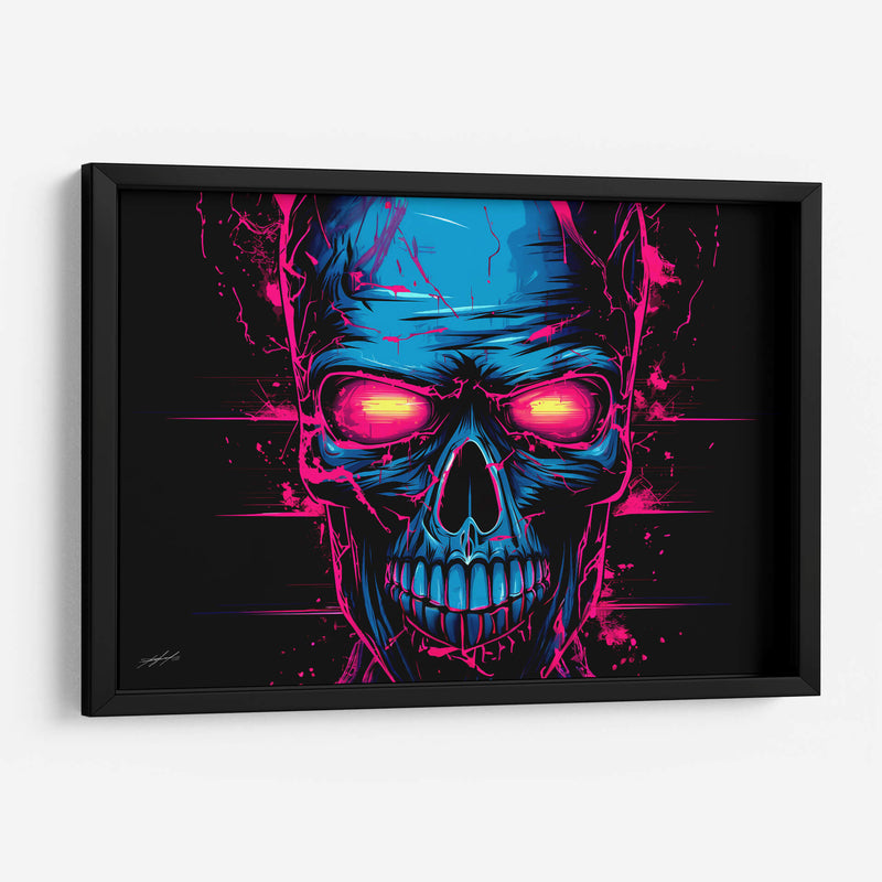 RETROWAVE - TERMINATOR - DeLaVegaGaming | Cuadro decorativo de Canvas Lab