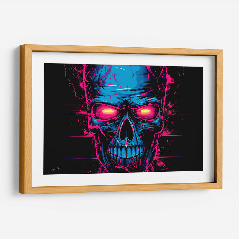 RETROWAVE - TERMINATOR - DeLaVegaGaming | Cuadro decorativo de Canvas Lab