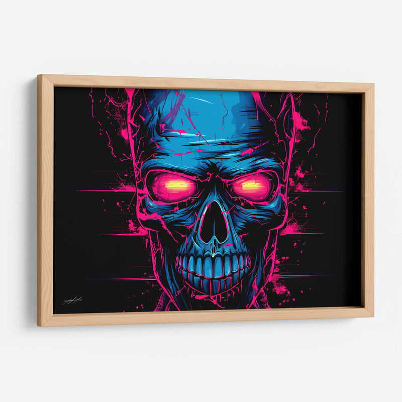 RETROWAVE - TERMINATOR - DeLaVegaGaming | Cuadro decorativo de Canvas Lab