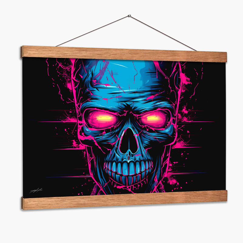 RETROWAVE - TERMINATOR - DeLaVegaGaming | Cuadro decorativo de Canvas Lab