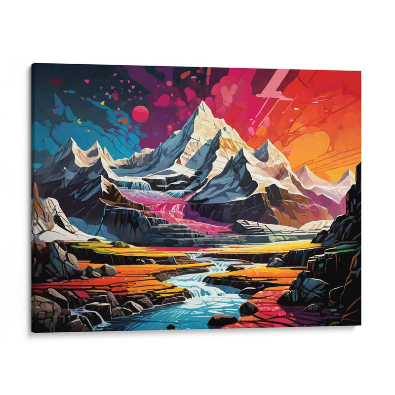 Montañas Congeladas - Infiniity Art | Cuadro decorativo de Canvas Lab