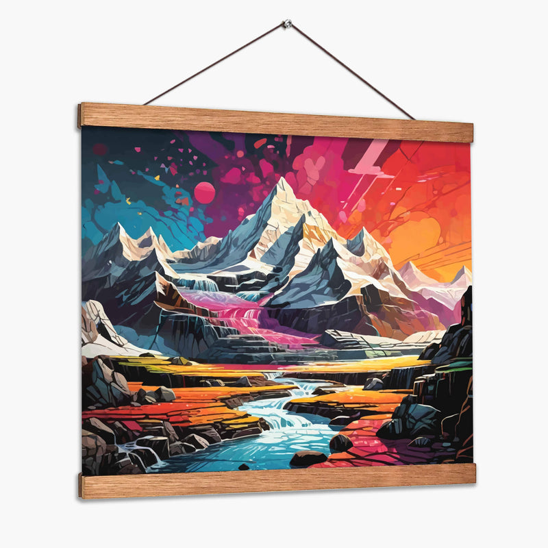 Montañas Congeladas - Infiniity Art | Cuadro decorativo de Canvas Lab