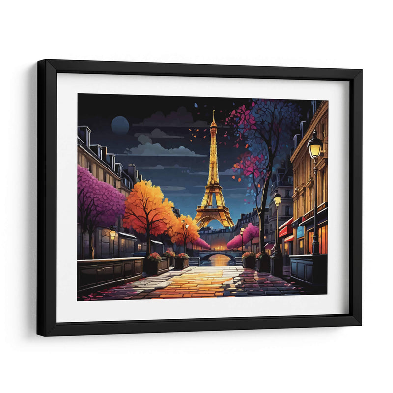 Noche en Paris - Infiniity Art | Cuadro decorativo de Canvas Lab