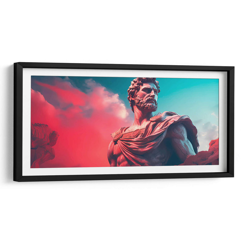 Escultura del Emperador Julio Cesar en Roma - Coloratura | Cuadro decorativo de Canvas Lab