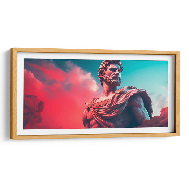 Escultura del Emperador Julio Cesar en Roma - Coloratura | Cuadro decorativo de Canvas Lab