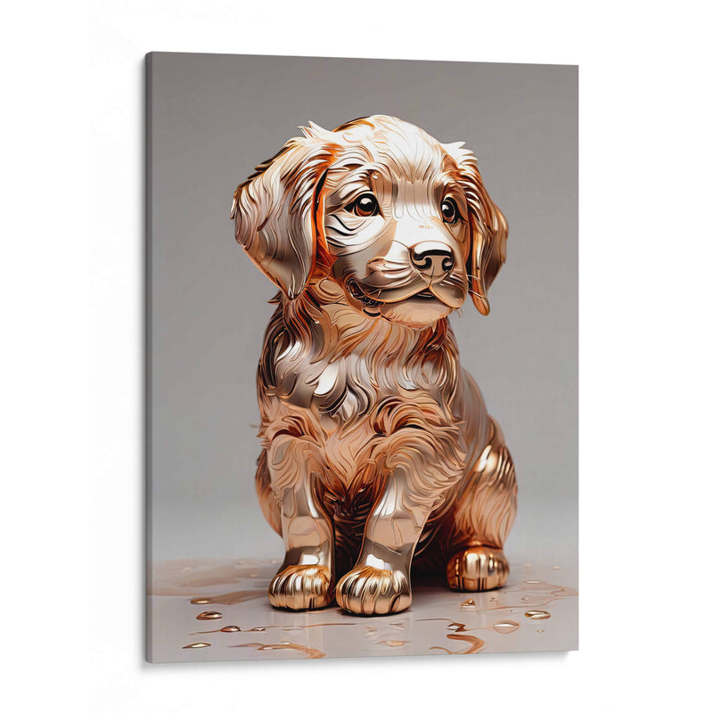 Golden Retriever Dorado - Infiniity Art | Cuadro decorativo de Canvas Lab