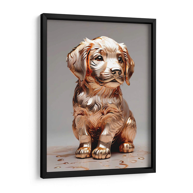 Golden Retriever Dorado - Infiniity Art | Cuadro decorativo de Canvas Lab