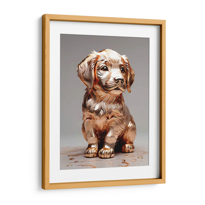 Golden Retriever Dorado - Infiniity Art | Cuadro decorativo de Canvas Lab