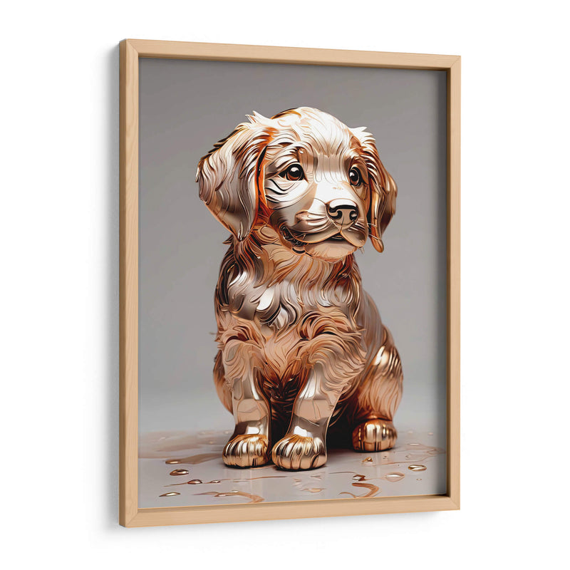 Golden Retriever Dorado - Infiniity Art | Cuadro decorativo de Canvas Lab