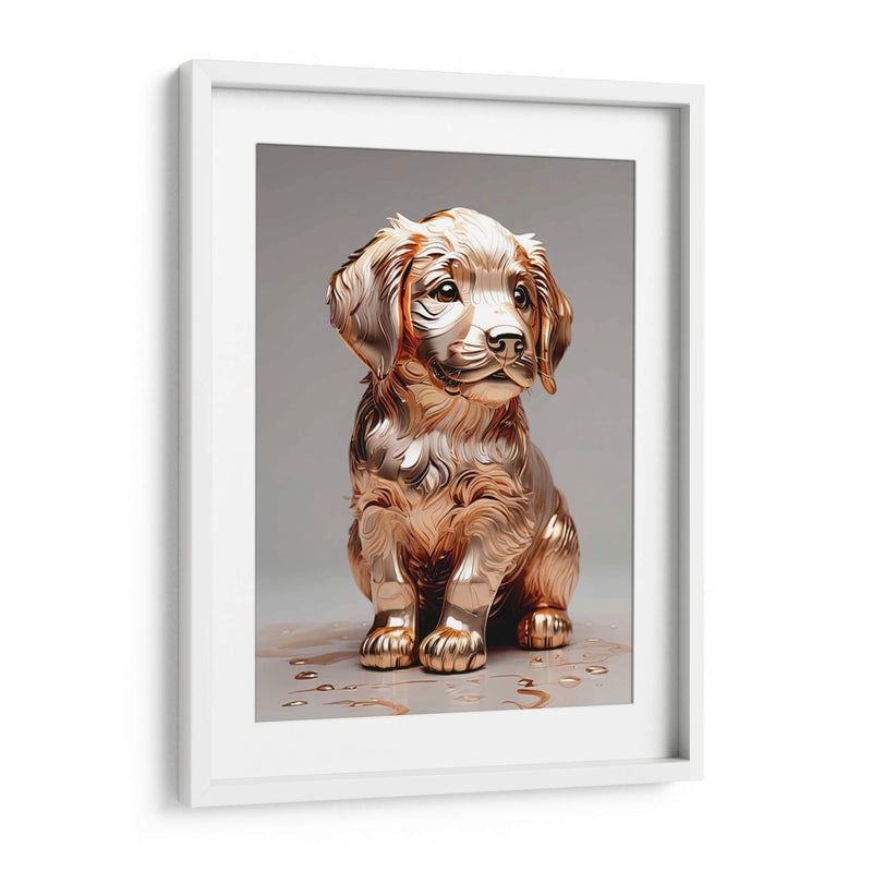 Golden Retriever Dorado - Infiniity Art | Cuadro decorativo de Canvas Lab