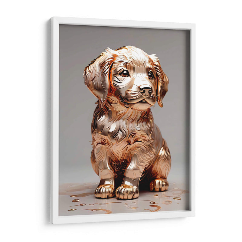 Golden Retriever Dorado - Infiniity Art | Cuadro decorativo de Canvas Lab