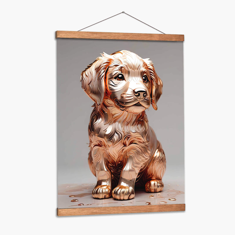 Golden Retriever Dorado - Infiniity Art | Cuadro decorativo de Canvas Lab