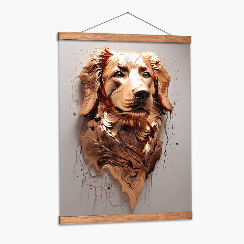 Golden Retriever Dorado II - Infiniity Art | Cuadro decorativo de Canvas Lab