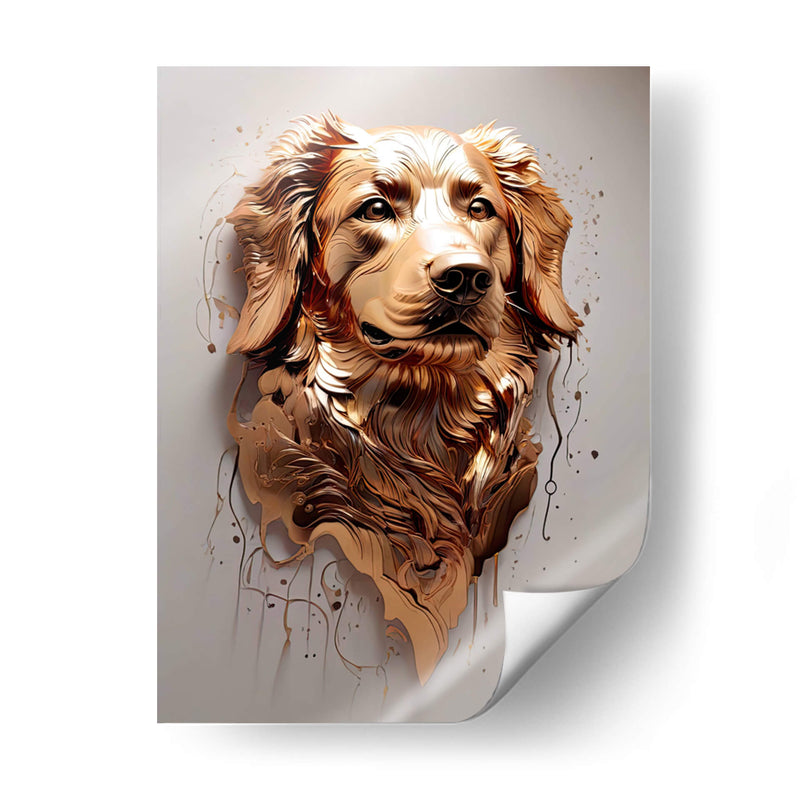 Golden Retriever Dorado II - Infiniity Art | Cuadro decorativo de Canvas Lab