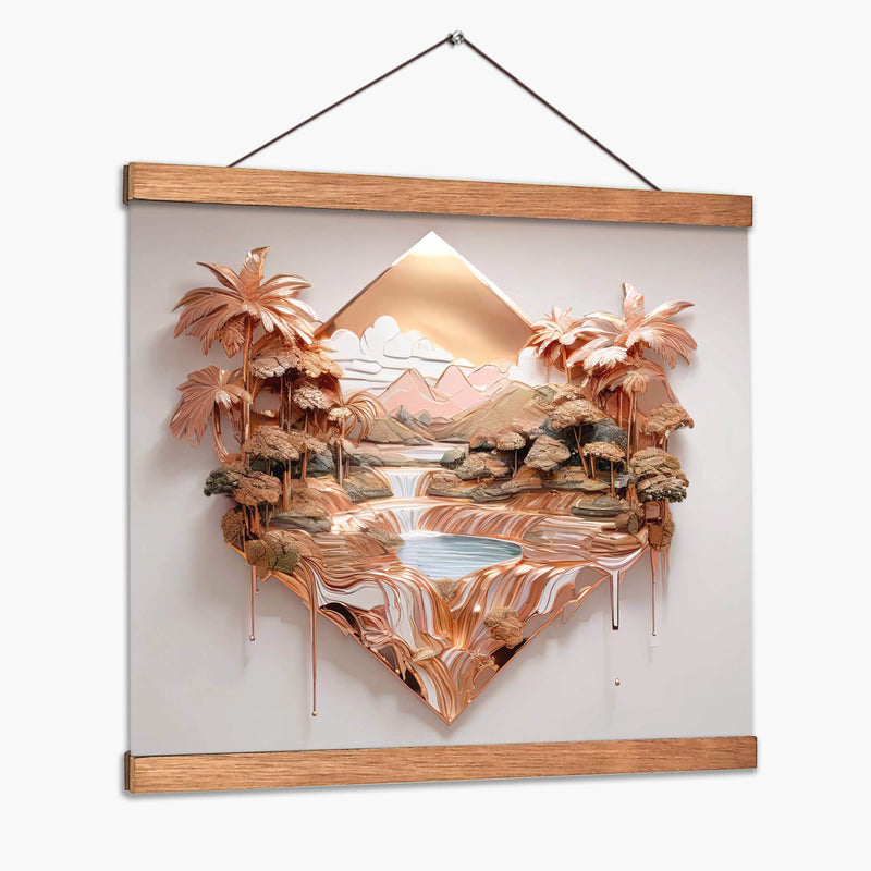 Isla Dorada - Infiniity Art | Cuadro decorativo de Canvas Lab