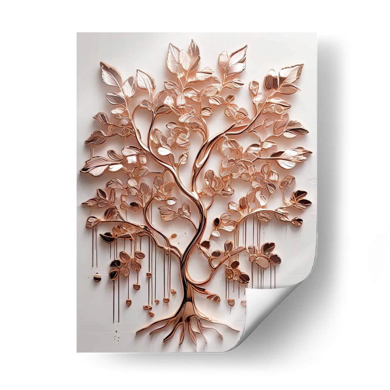 Árbol Dorado III - Infiniity Art | Cuadro decorativo de Canvas Lab