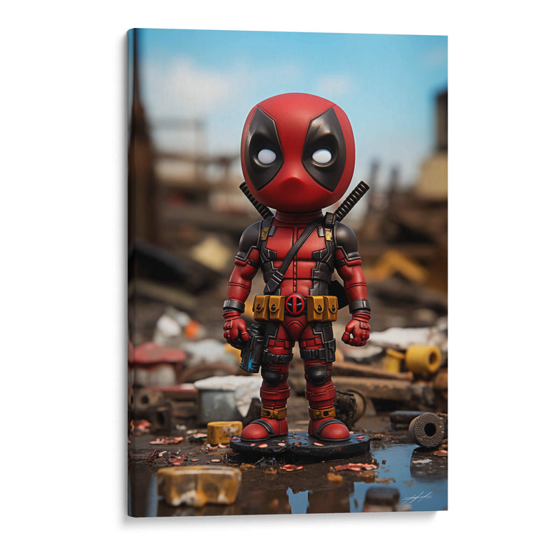 Mi Pequeño Deadpool - DeLaVegaGaming | Cuadro decorativo de Canvas Lab