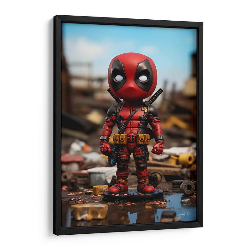 Mi Pequeño Deadpool - DeLaVegaGaming | Cuadro decorativo de Canvas Lab