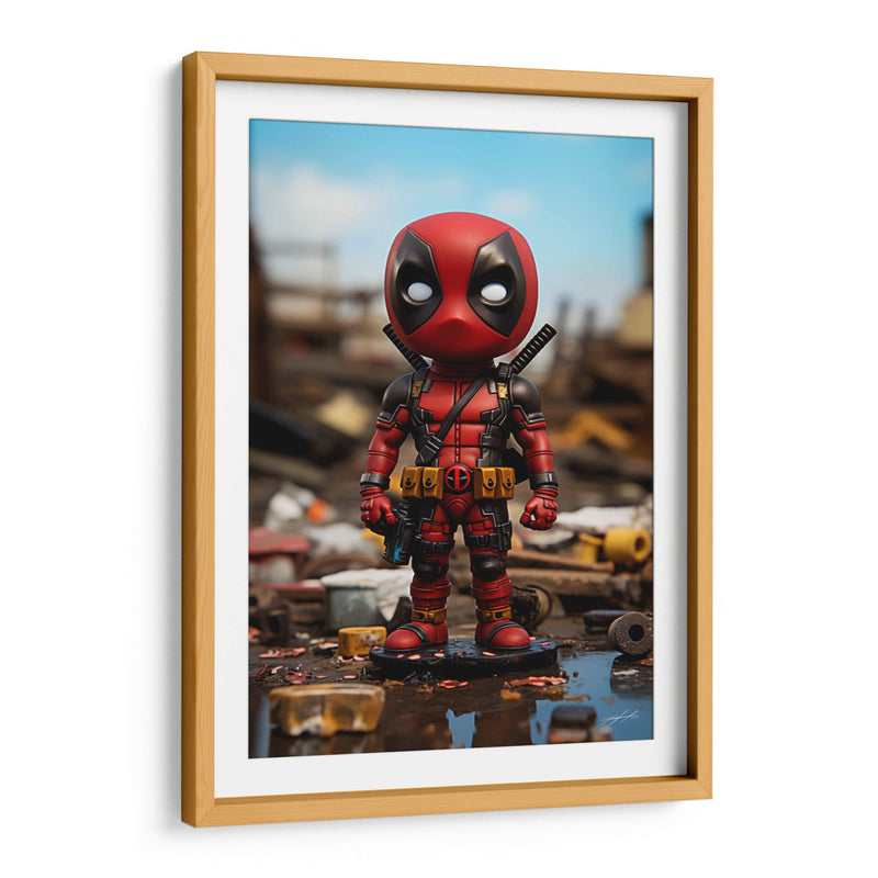 Mi Pequeño Deadpool - DeLaVegaGaming | Cuadro decorativo de Canvas Lab