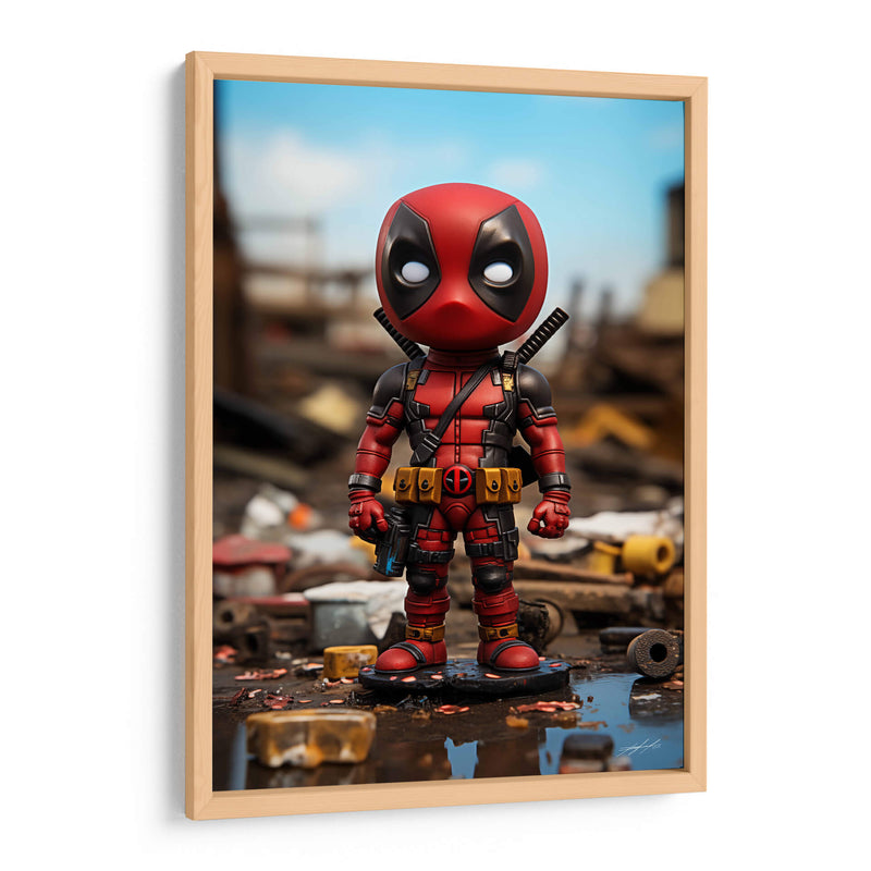 Mi Pequeño Deadpool - DeLaVegaGaming | Cuadro decorativo de Canvas Lab