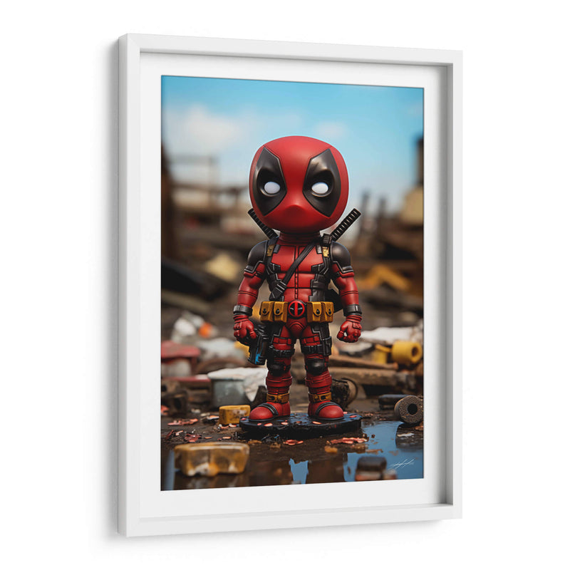 Mi Pequeño Deadpool - DeLaVegaGaming | Cuadro decorativo de Canvas Lab