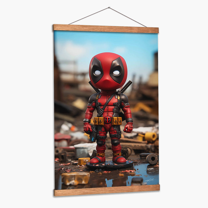 Mi Pequeño Deadpool - DeLaVegaGaming | Cuadro decorativo de Canvas Lab