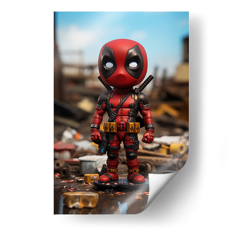 Mi Pequeño Deadpool - DeLaVegaGaming | Cuadro decorativo de Canvas Lab