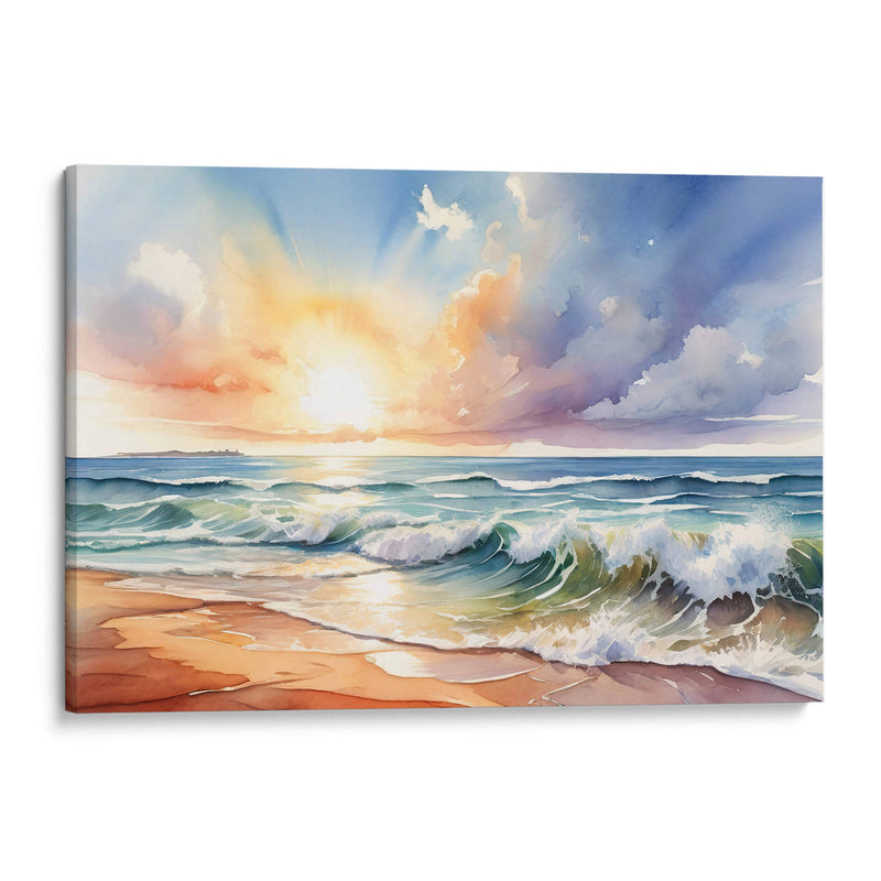 Olas Suaves - Infiniity Art | Cuadro decorativo de Canvas Lab