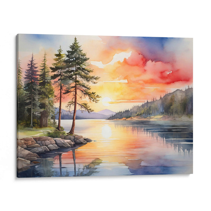 Vista al Lago - Infiniity Art | Cuadro decorativo de Canvas Lab